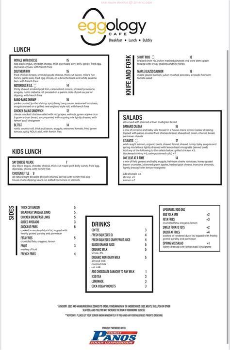 Eggology cafe menu  Reviews